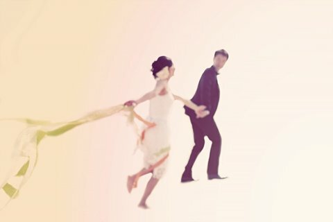 air, couple and vintage