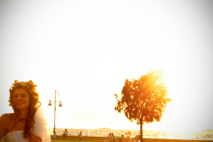 lomo, bride and photography