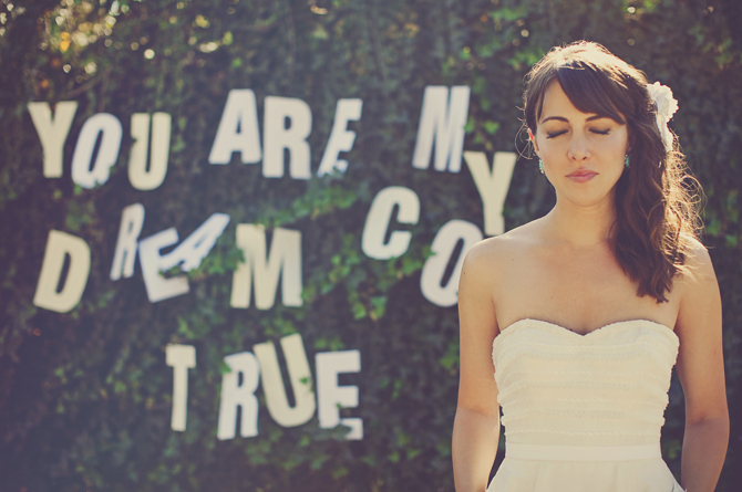 our labor of love, bride and love