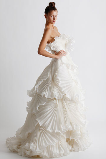 brunette, gown and model