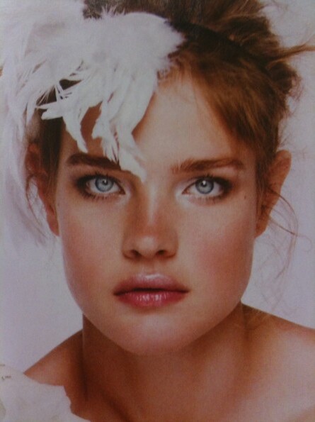 make up, Natalia Vodianova and beauty