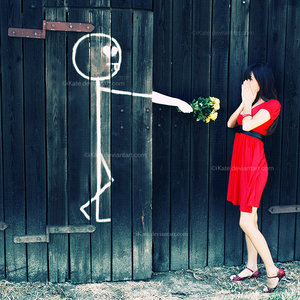 dress, door and love