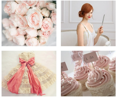 cupcakes, spring and beach wedding