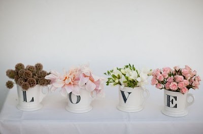 flowers, decor and typography