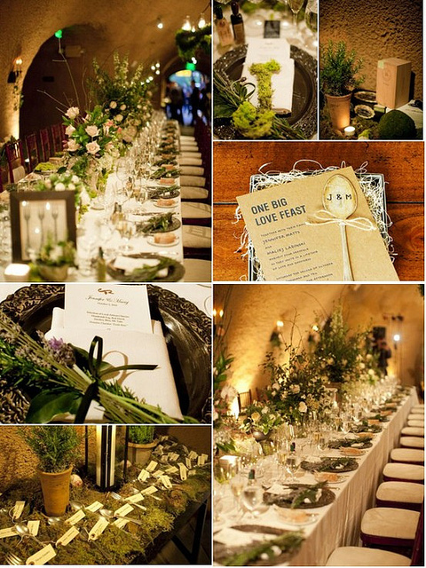 decor, theme, dinner and invitations