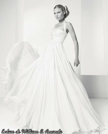 wedding dress and rosa clara