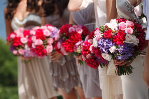 flowers, bride's maid and girl