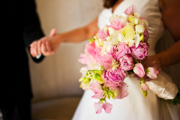 bouquet, green and flowers