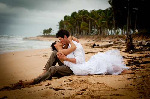 beautiful, just married and dress