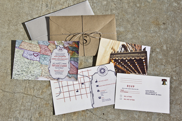 packets, design and invitations