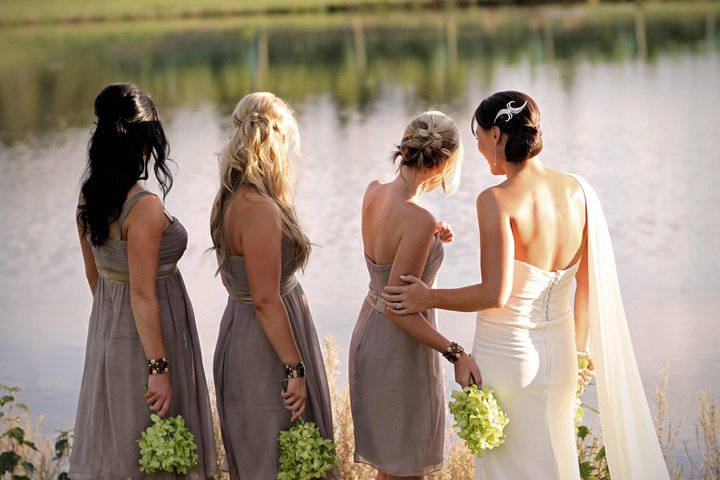 bridesmaids and girls