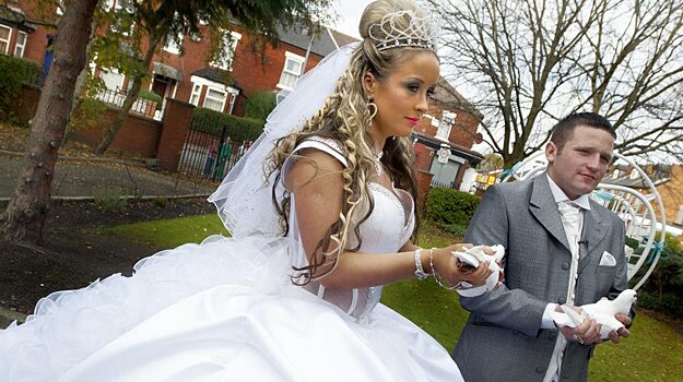 uk, weddings and big fat gypsy wedding