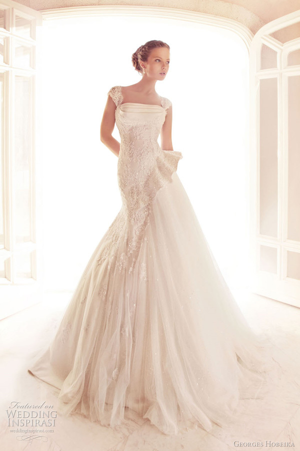 Georges Hobeika and wedding dress