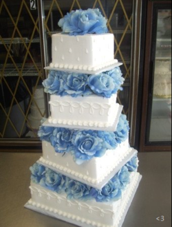 cute, blue and dessert
