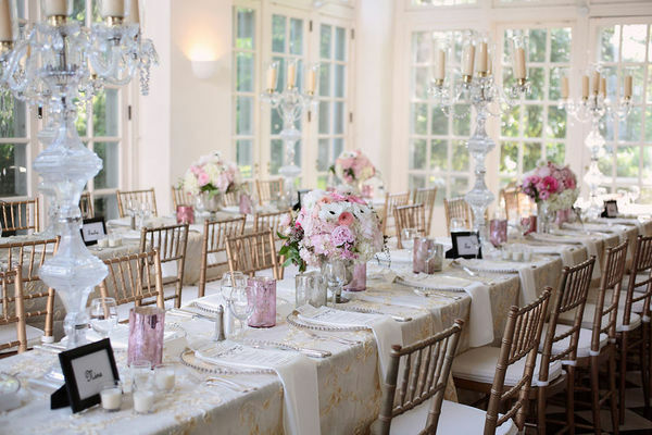 pink, chandelier and white