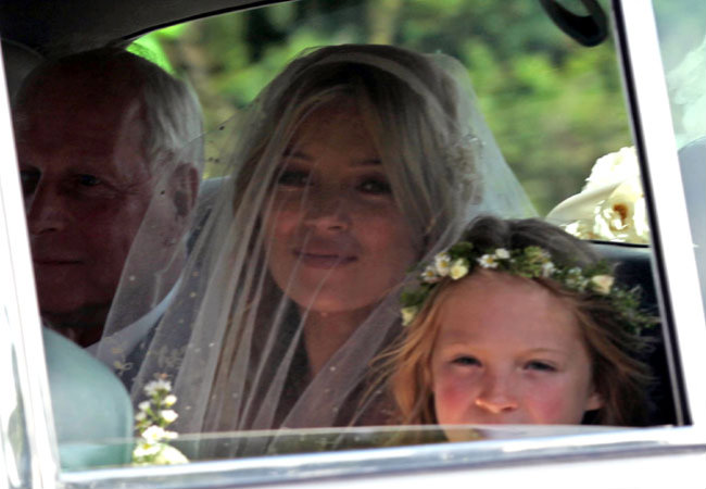 John Galliano, james hince and wedding dress