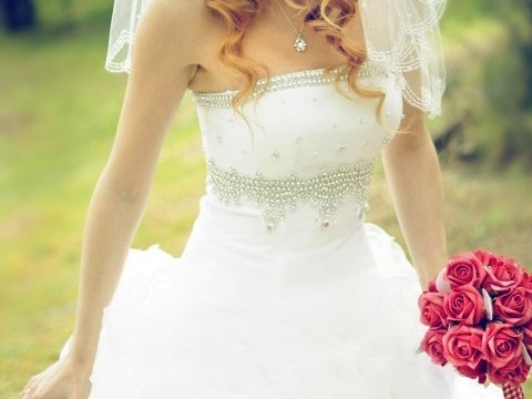 roses, girl and dress