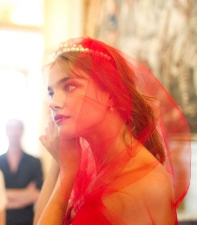 Natalia Vodianova, pretty and colorful