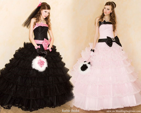 gowns, barbie and cute