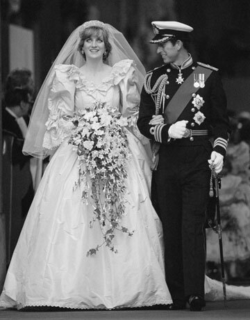 diana, smile and royal wedding