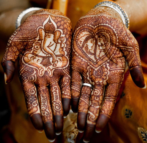 henna, beautiful, ring and hand