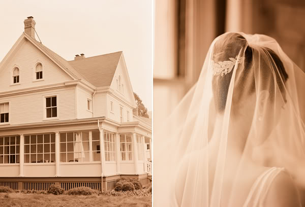 wedding dress, house and victorian