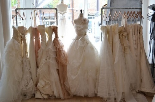 dresses, bish and white