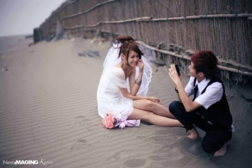 nike, couple and lesbian