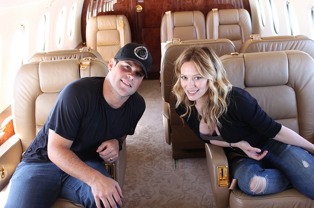 Hilary Duff and mike comrie