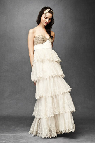 dress, wedding dress and bhldn