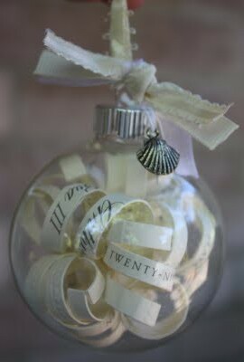 crafts, first christmas and bow