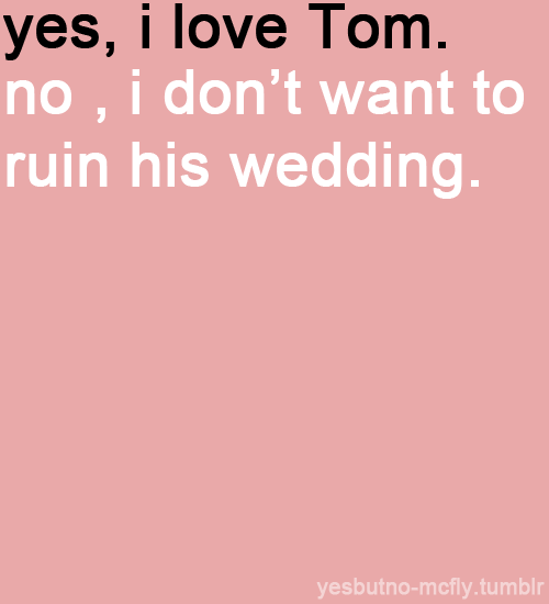 McFly, tom fletcher, yesbutno-mcfly and so true