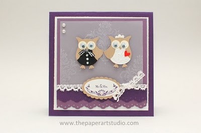 paper art, marriage and owl