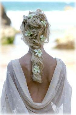 blonde, wavy and pretty