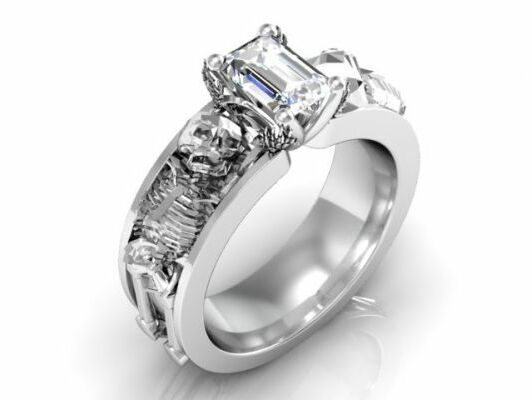 engagement, ring and dark
