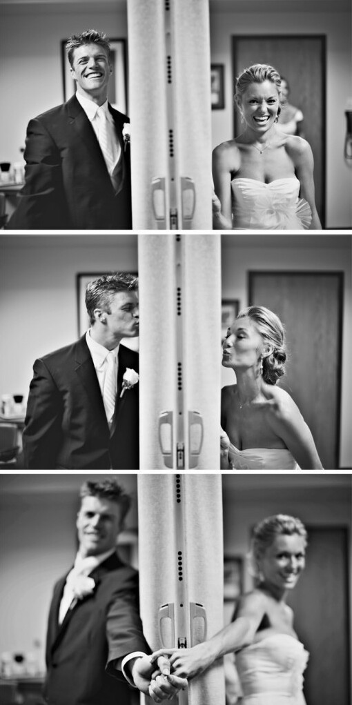 couple and first look