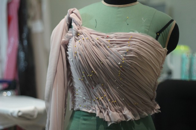 gown, mauve and pretty