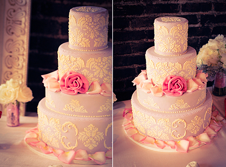cake, wedding cake and rose cake