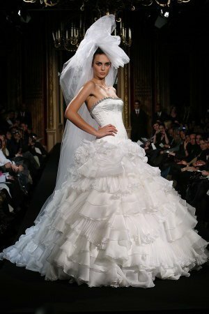 wedding dress, lebanon and robert abi nader