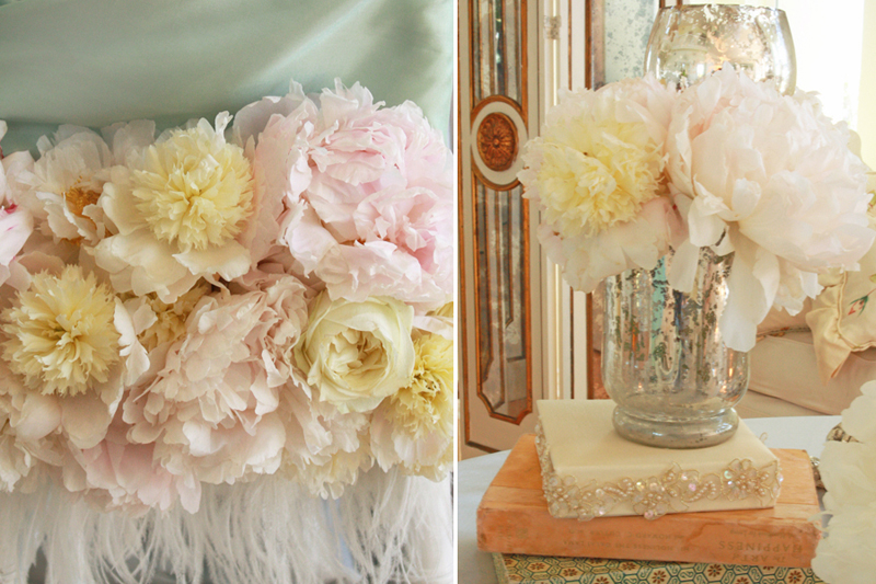 candles, bride, centre and flowers