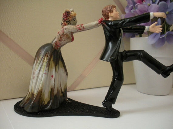 weddingcake, love and zombie