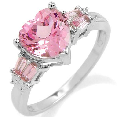 heart, rings, pink and diamond