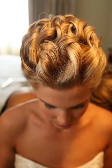 girl, braidhair and blonde