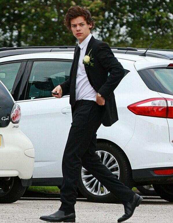 harry in wedding, anne's wedding and harry styels