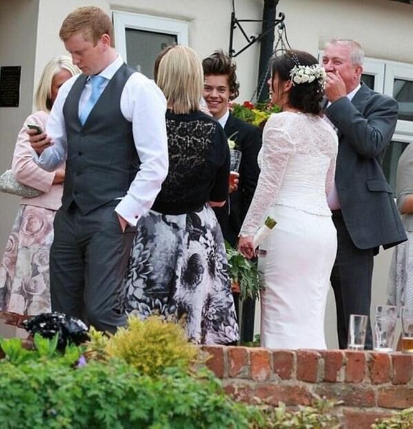 anne's wedding and Harry Styles