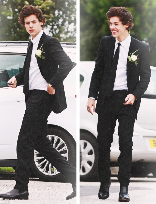 cute, one direction, Harry Styles and anne's wedding