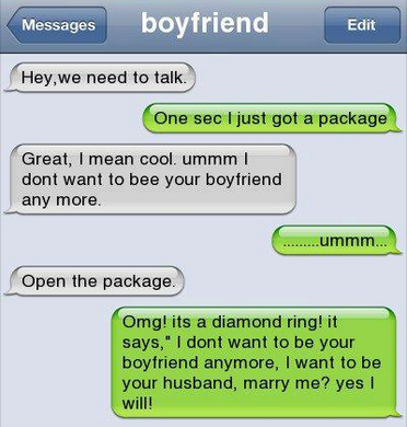 love, me and text