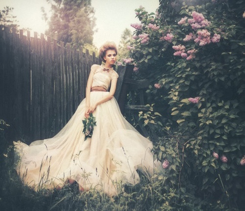 dress, white and female