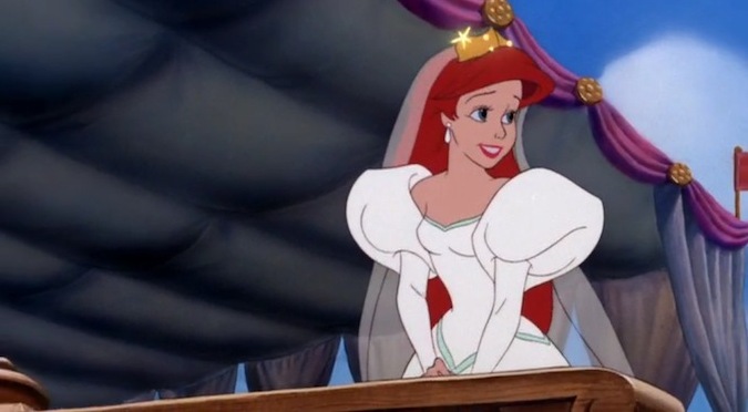 dress, disney and ariel