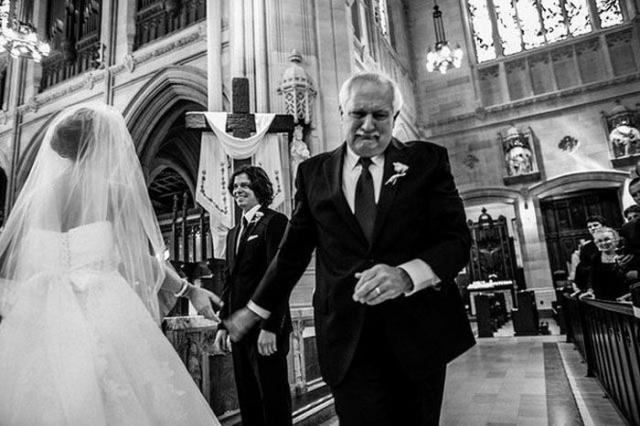 father, cry and couple